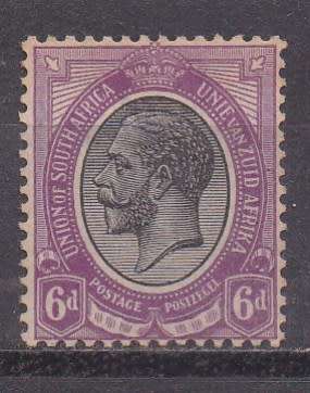 Union of SA 1913 King George v 6d MM