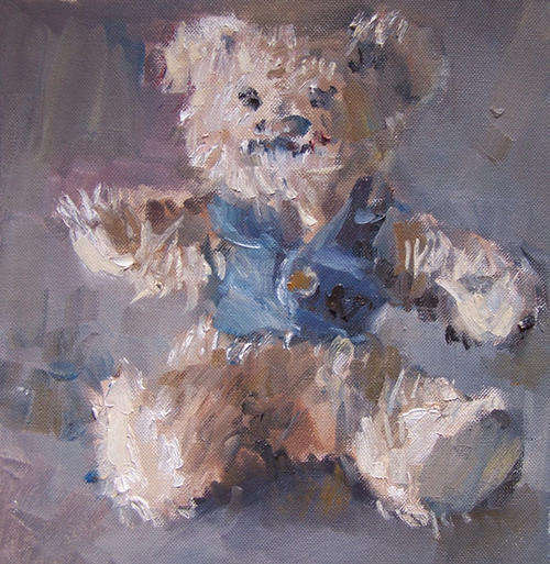 teddy1(oil on canvas)