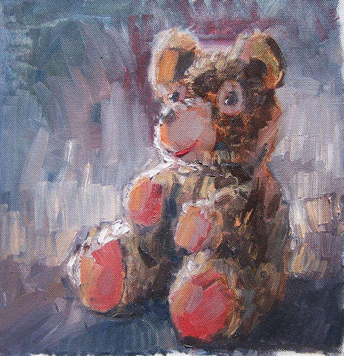teddy2(oil on canvas)