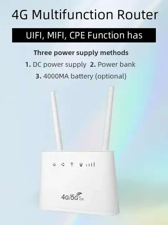 4000mA Battery Power Bank B311 Indoor 4G CPE Wireless Wifi Modem Network Router