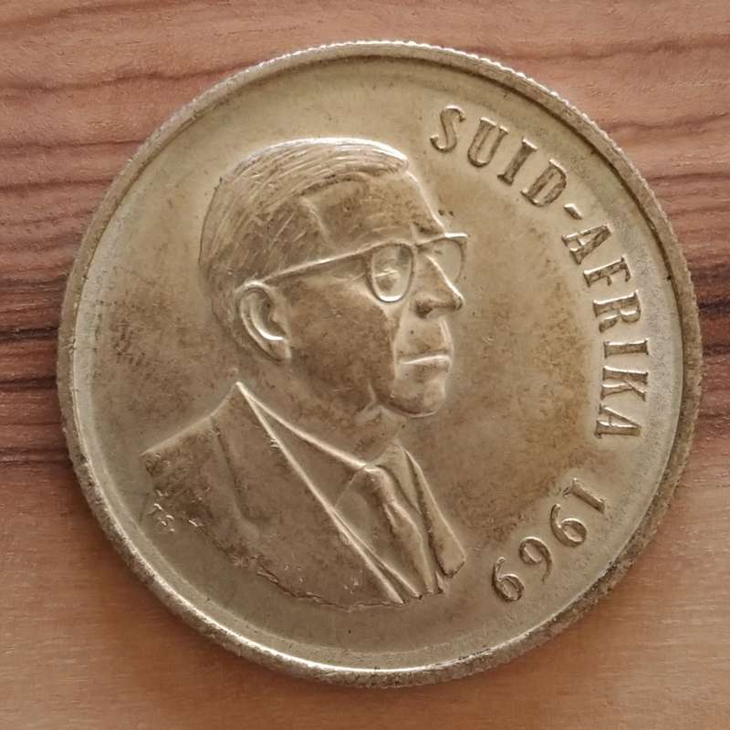 South Africa: 1969 Dr T E Dönges R1 (Afrikaans)