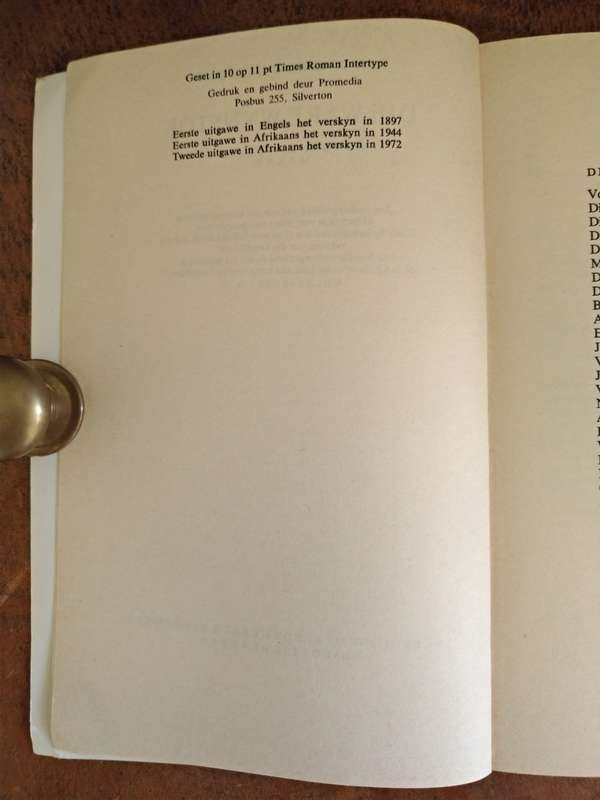 DIE WARE WYNSTOK & ALGEHELE OORGAWE by Andrew Murray