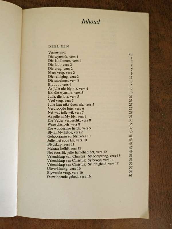 DIE WARE WYNSTOK & ALGEHELE OORGAWE by Andrew Murray