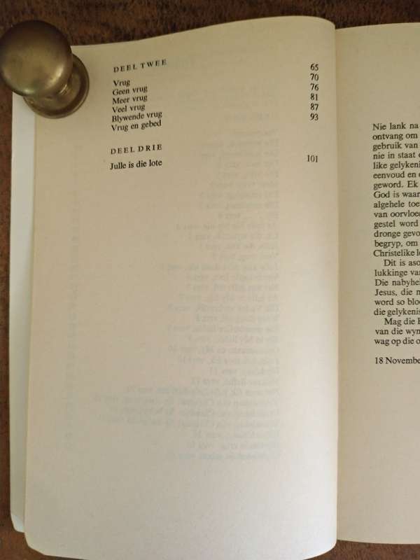 DIE WARE WYNSTOK & ALGEHELE OORGAWE by Andrew Murray