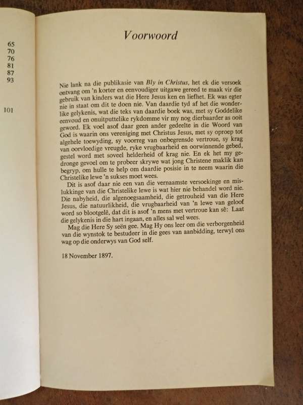 DIE WARE WYNSTOK & ALGEHELE OORGAWE by Andrew Murray