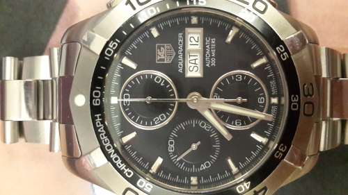 **LIKE NEW** Original TAG Heuer Aquaracer Automatic CAF2010 with Box no papers - PRISTINE CONDITION