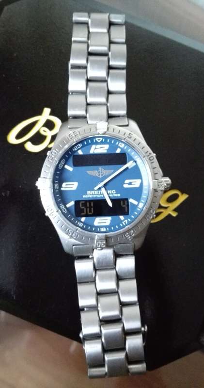 Original Breitling Aerospace Repetition Minutes - Pristine condition - With Box