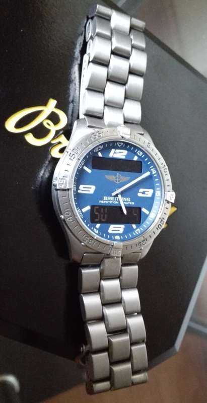 Original Breitling Aerospace Repetition Minutes - Pristine condition - With Box
