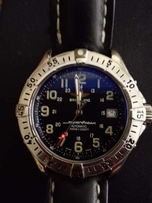 Breitling SuperOcean Automatic - Pristine condition - With Original Breitling service box
