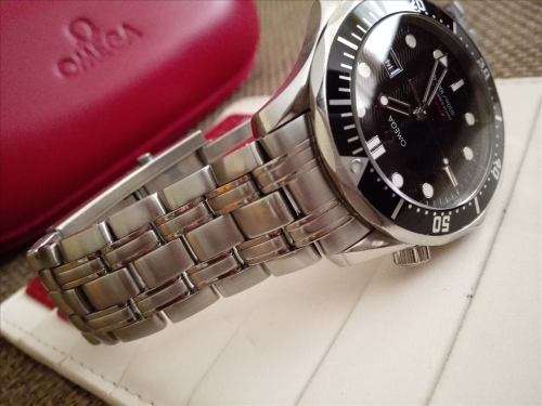 Original RED Omega Seamaster Pro Diver 300m Quartz