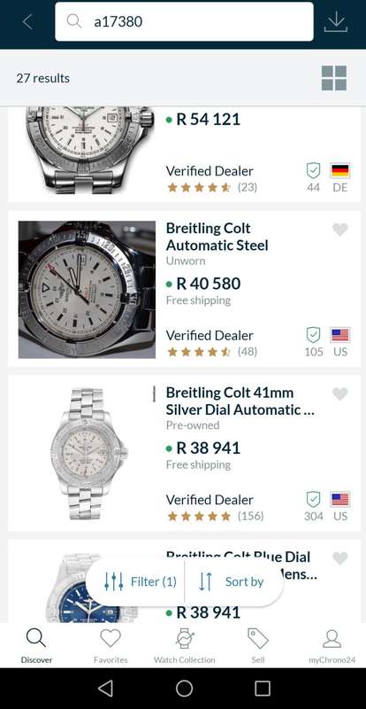 Breitling Colt Automatic 41mm