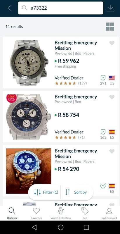Breitling Emergency Mission II Quartz 45mm