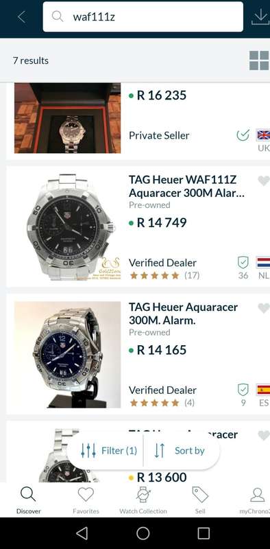 Tag Heuer AquaRacer Grande Date Alarm Quartz 39mm