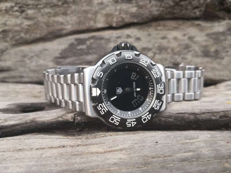 **NO RESERVE** Tag Heuer Formula 1 Digital & Analog Quartz 41mm