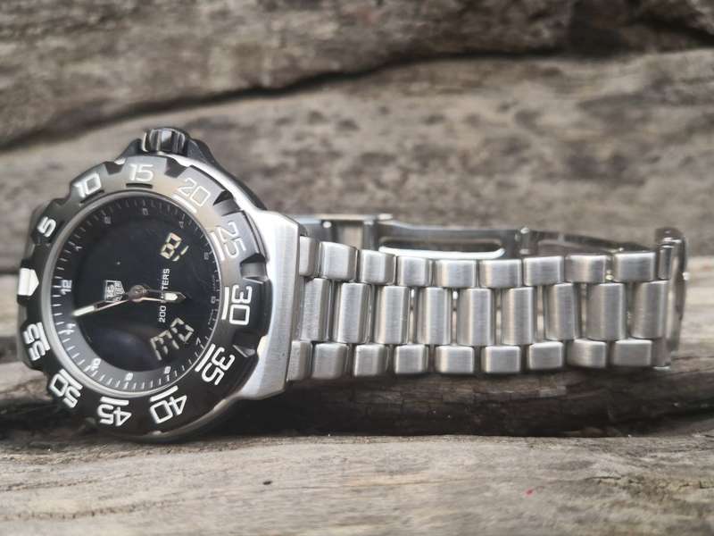**NO RESERVE** Tag Heuer Formula 1 Digital & Analog Quartz 41mm