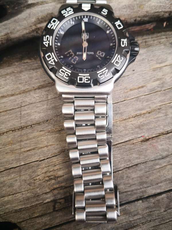**NO RESERVE** Tag Heuer Formula 1 Digital & Analog Quartz 41mm