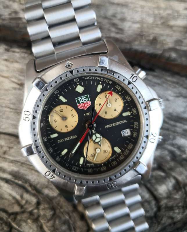 **R1 No Reserve**Tag Heuer 2000 Series Professional Chronograph Quartz 38mm