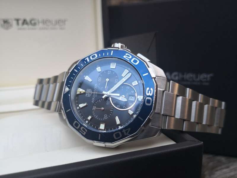 NEW MODEL Tag Heuer AquaRacer Chronograph Quartz 43mm