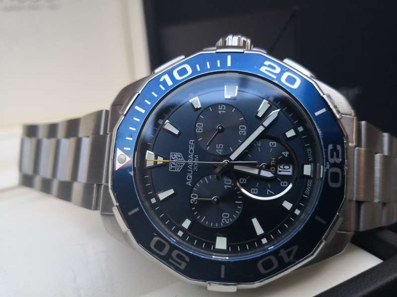 NEW MODEL Tag Heuer AquaRacer Chronograph Quartz 43mm