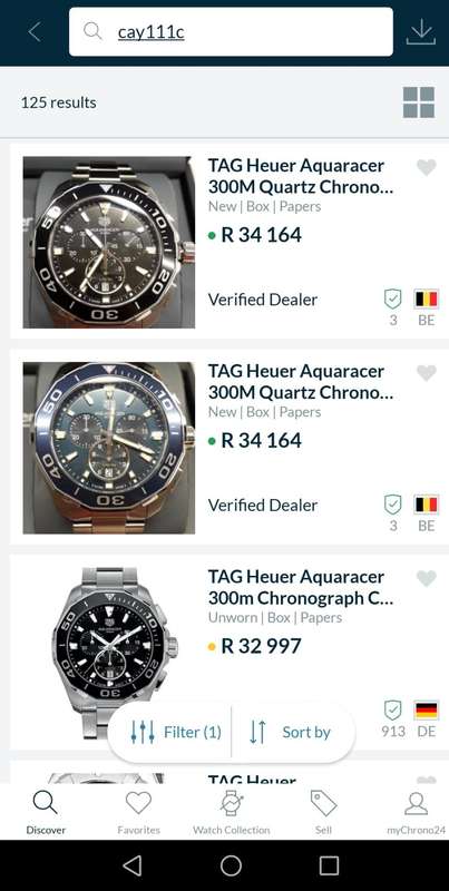 NEW MODEL Tag Heuer AquaRacer Chronograph Quartz 43mm