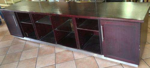 Stunning custom-made plasma stand / server / lounge unit