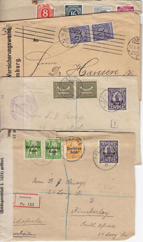 German covers x4