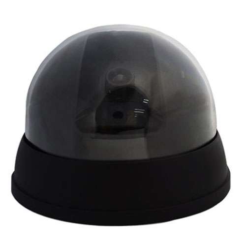 Realistic Dummy Decoy Security Camera with Blinking LED
