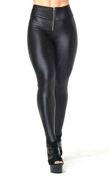 Women's Faux Leather Leggings 