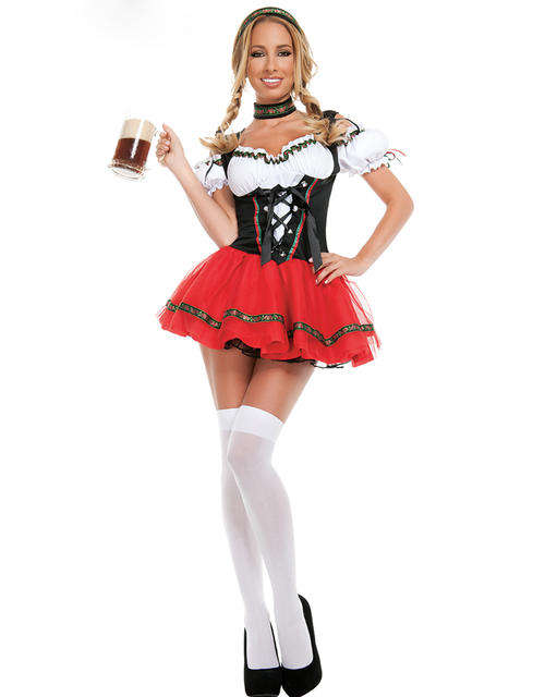 Sexy Cute Sleeves French Maid Costume