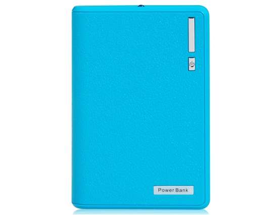 12000mAh 4 x 18650 Battery Portable Mobile Power Bank Case without Battery (Blue)