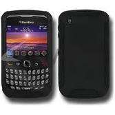 Premium Silicone Skin Cover for BlackBerry Curve 8520 / 8530 (Black)