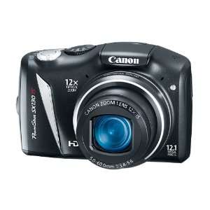 Canon PowerShot SX130IS 12.1 MP Digital Camera with 12x Wide Angle Optical Image Stabilized Zoom
