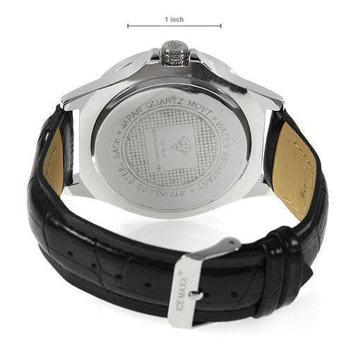 ICE MAXX Brand New Gentlemens Leather Watch With Genuine Diamonds
