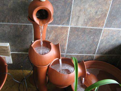 Water Feature Terra Cotta Jugs