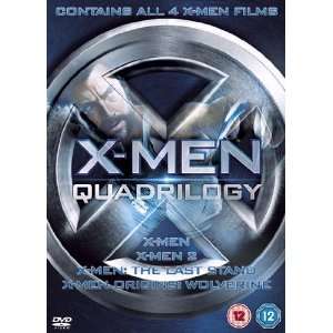 X-Men Quadrilogy - X-Men, X-Men 2, X-Men: The Last Stand, X-Men Origins: Wolverine [DVD]