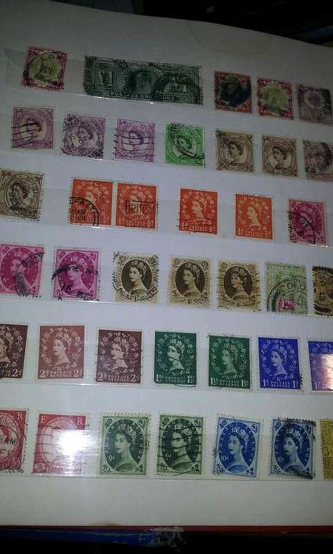 Old Album with some GB and some penny reds. As per scans