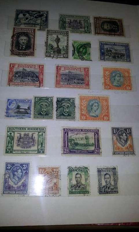 Old Album with some Rhodesia. As per scans