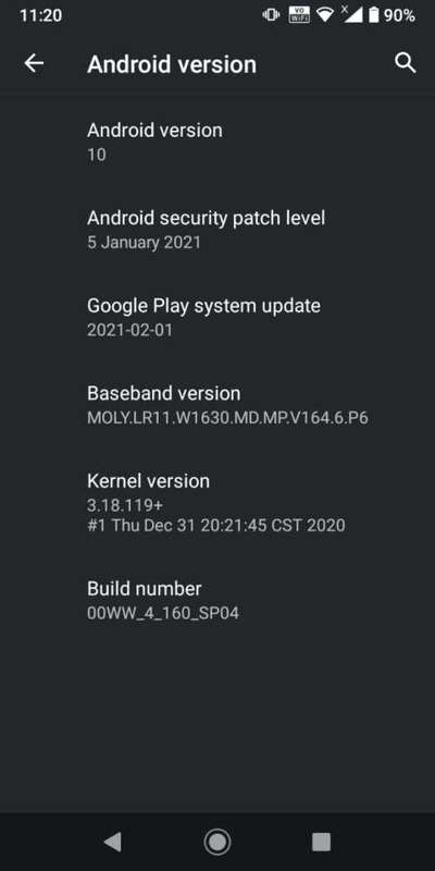 Nokia 3.1 (Android)