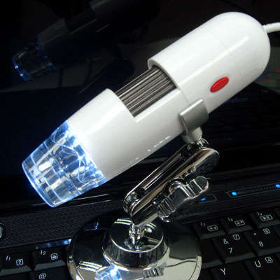 Digital USB Microscope - 200X magnification - 1.3MP