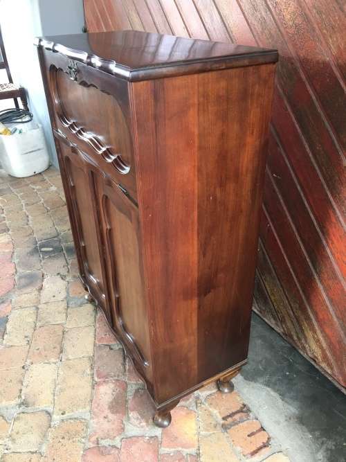 WOW !!! STUNNING IMBUIA WRITING BUREAU