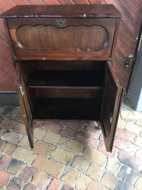 WOW !!! STUNNING IMBUIA WRITING BUREAU