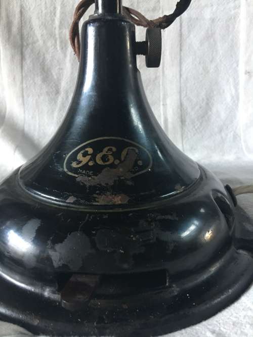 WOW !!! AMAZING VINTAGE G.E.C TABLE FAN WORKING PERECTLY