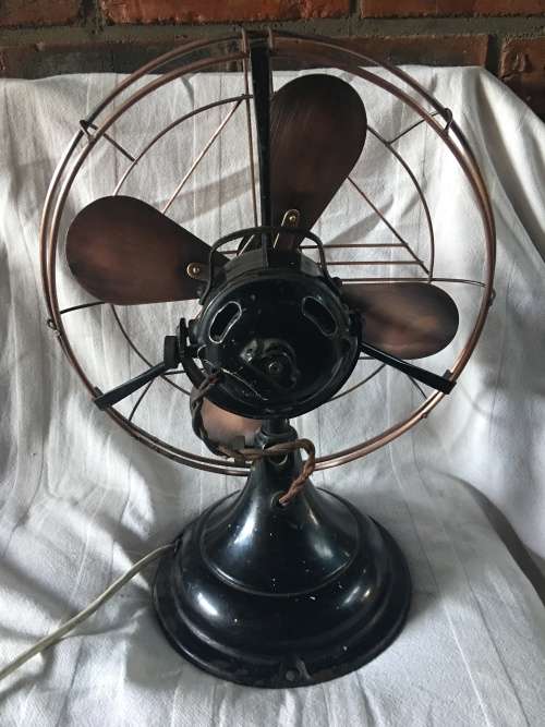 WOW !!! AMAZING VINTAGE G.E.C TABLE FAN WORKING PERECTLY