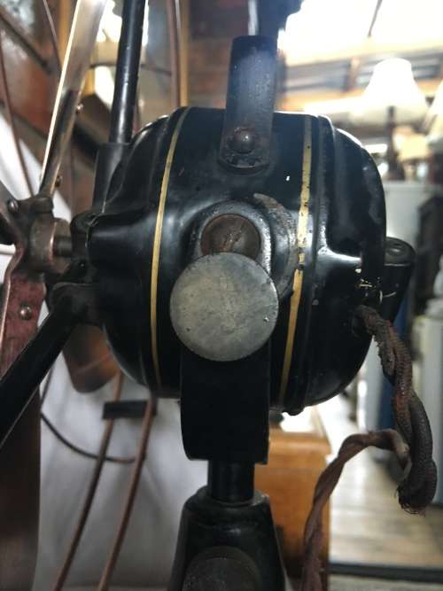 WOW !!! AMAZING VINTAGE G.E.C TABLE FAN WORKING PERECTLY