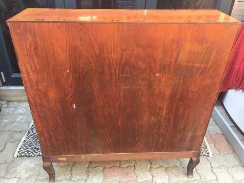 Stunning !!!!! Louis XV Style Cylinder Top Writing Bureau With Inlay Marquetry