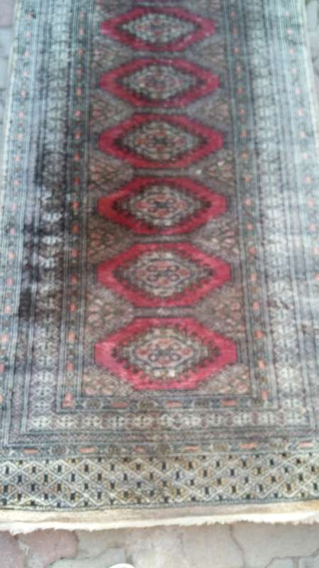 WOW !!! STUNNING WORN PERSIAN RUNNER