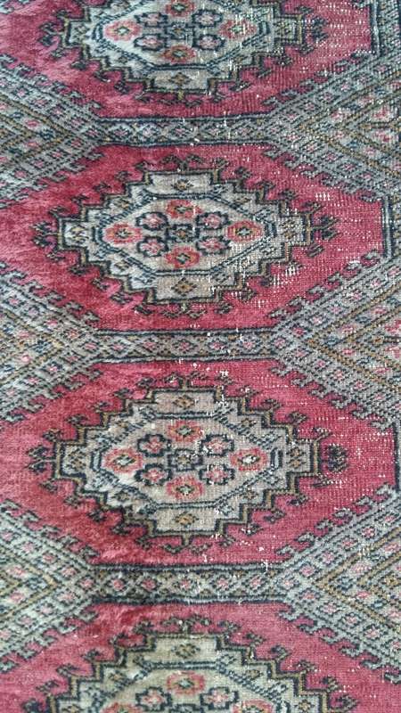 WOW !!! STUNNING WORN PERSIAN RUNNER