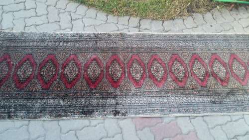 WOW !!! STUNNING WORN PERSIAN RUNNER