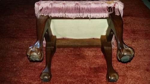 Stunning Ball n Claw Foot Stool