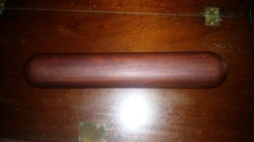 VINTAGE ORIENTAL CARVED OBLONG WOODEN BOX